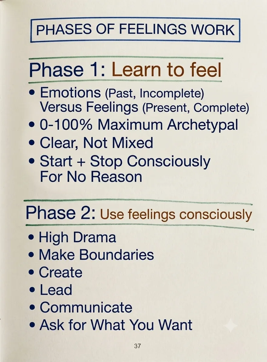Phases of Feelings Work, 4 Feelings, startover.xyz, Possibility Management Phases of Feelings Work, 4 Feelings, startover.xyz, Possibility Management